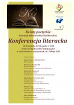 Konferencja literacka "Światy poetyckie Genowefy