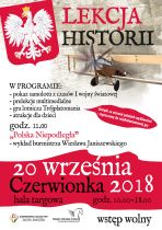 Lekcja historii i Festyn niepodległościowy na 10