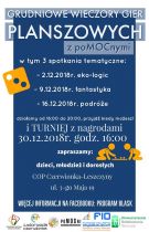 "Grudniowe wieczory gier planszowych z poMOCnymi"