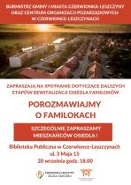 Spotkanie "Porozmawiajmy o Familokach"