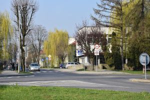Przebudowa skrzyżowania ulic ks. Pojdy-Ligonia na