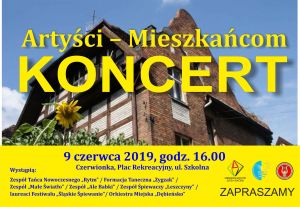 Koncert "Artyści - Mieszkańcom"