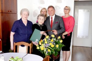 106 urodziny Pani Anny Gawłowskiej