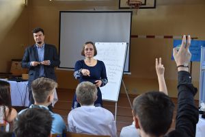 Młodzi Europejczycy z SP 8