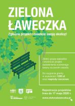 "Zielona ławeczka" - ruszyła VI edycja projektu