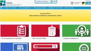 Przedsiębiorco, #zostanwdomu, złóż wniosek onl