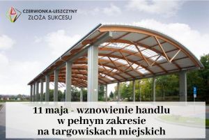 Wznowienie handlu w pełnym zakresie na targowiska