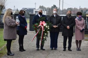 Odsłonięcie palowickiego miejsca pamięci