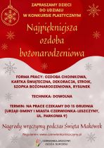 "Najpiękniejsza ozdoba bożonarodzeniowa" - konku