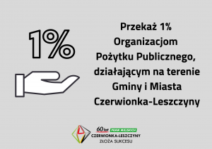 Przekaż 1% podatku Organizacjom Pożytku Publiczn