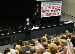 "Nie dla CPK" wybrzmiało podczas konsultacji