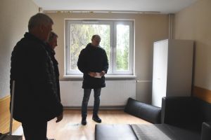 Tymczasowe pomieszczenia dla uchodźców