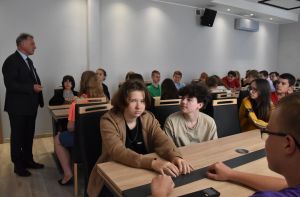 Uczniowie z wizytą w Urzędzie