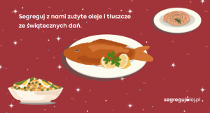 Świąteczna segregacja zużytych olejów i tłusz