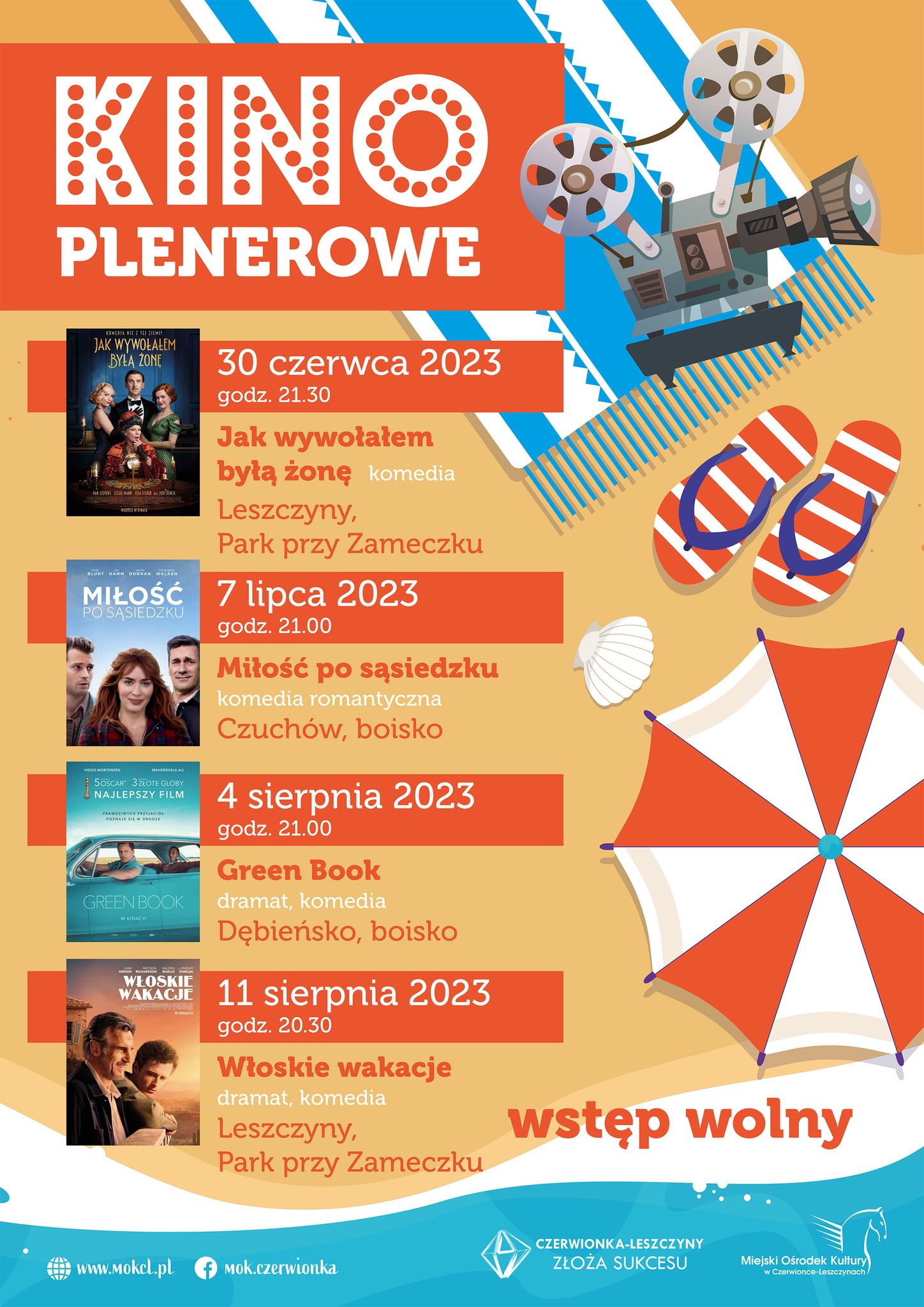 Plakat Kino plenerowe