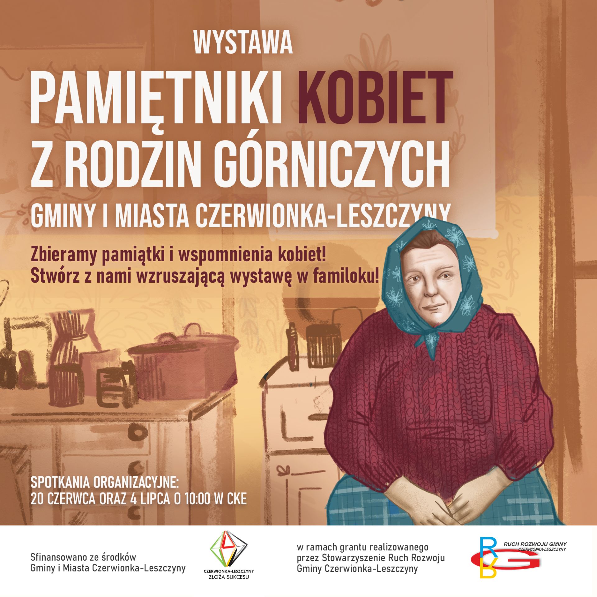 Pamiętniki kobiet z rodzin górniczych - wystawa