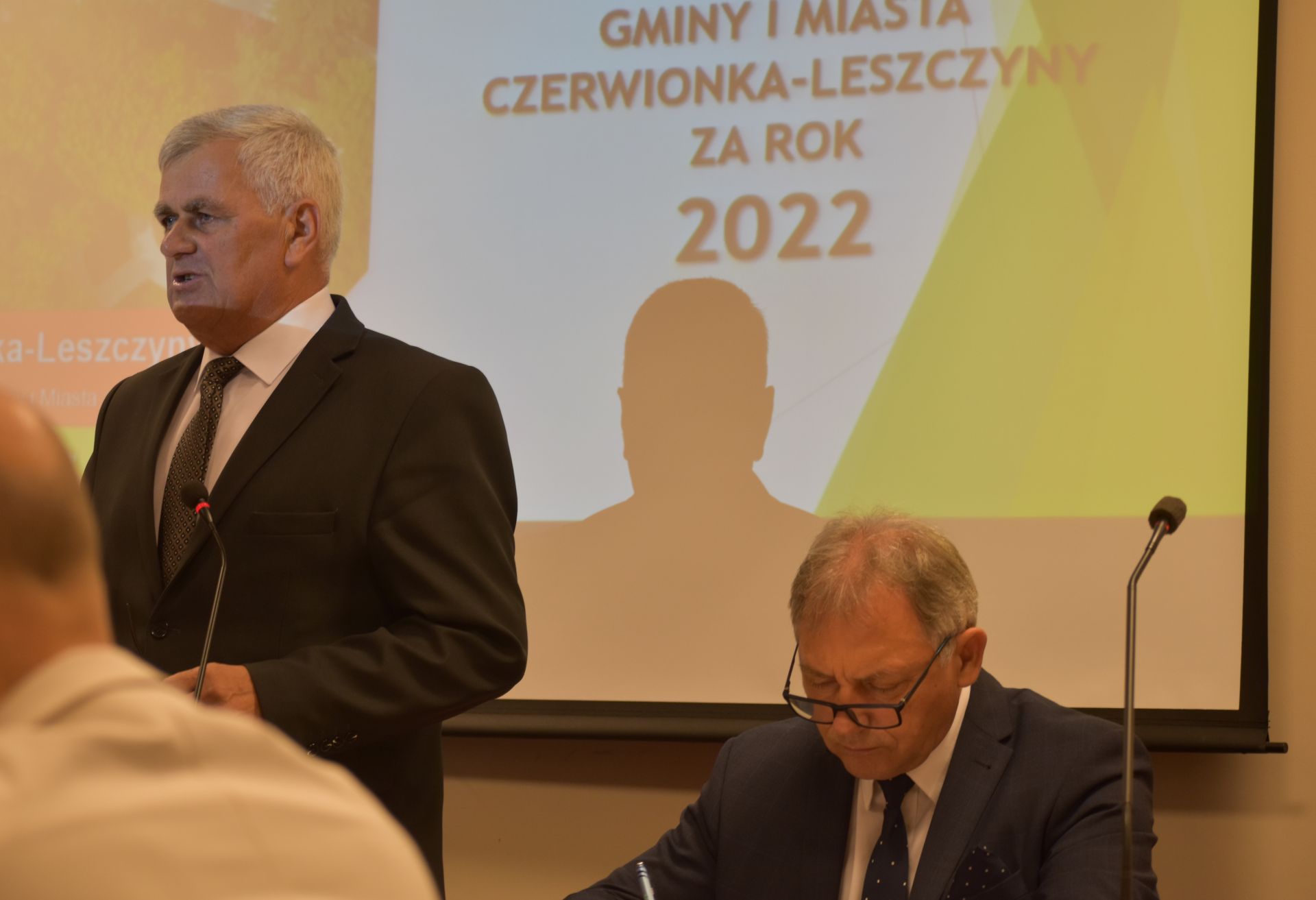 Przewodniczący Rady Miejskiej w Czerwionce-Leszczynach Bernard Strzoda