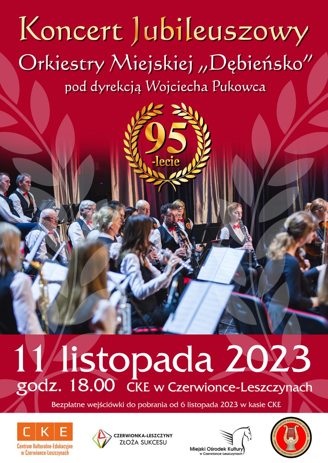 Koncert jubileuszowy plakat