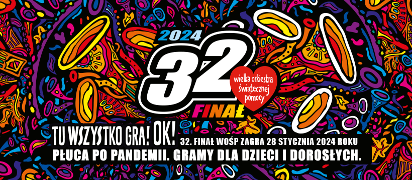 32. Finał WOŚP/ Materiały WOŚP