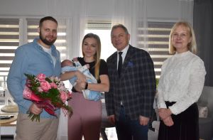 Witamy pierwszego mieszkańca urodzonego w 2024 ro