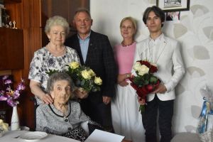 Najstarsza mieszkanka Polski - Pani Anna Gawłowsk