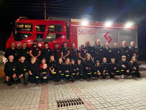 OSP Szczejkowice z pomocą dla powodzian