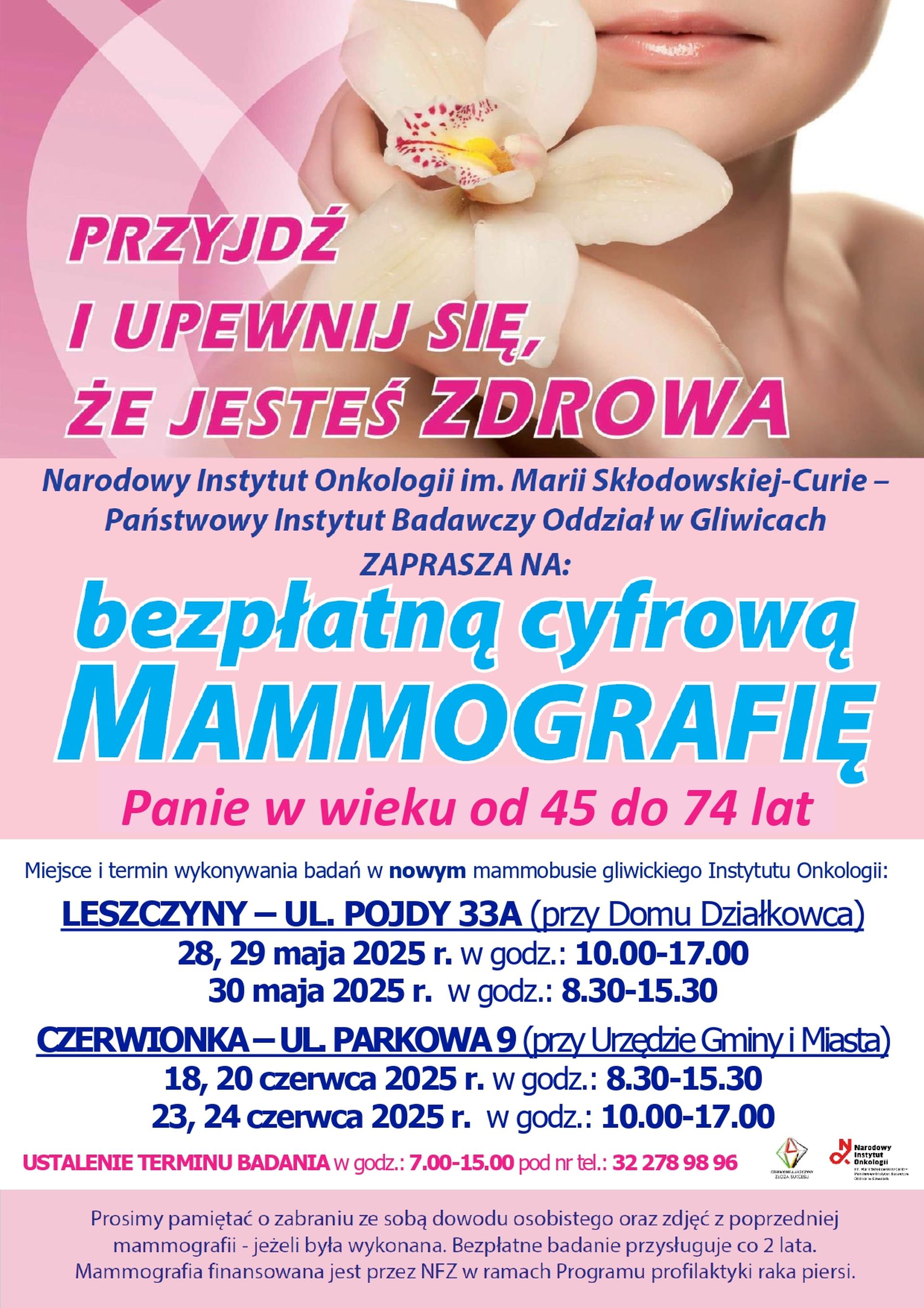 Bezpłatna Mammografia