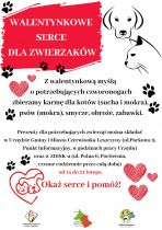 Walentynkowe serce dla zwierząt