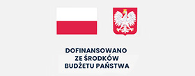 Dofinansowano ze środków budżetu państwa