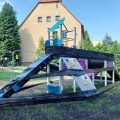 Ruszyła kolejna inwestycja - powstają place zabaw i miejsca do aktywnego wypoczynku (Książenice) (2)