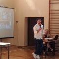 Jakub Kucner i Karolin Zagozdon odwiedzają kolejne szkoły