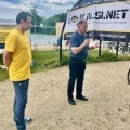 Sztafeta rowerowa i festyn na terenie leszczyńskiego zameczku (1)