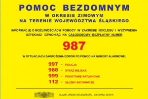 Pomoc bezdomnym w okresie zimowym