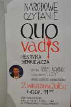 Ogólnopolska akcja Narodowe Czytanie “Quo Vadis