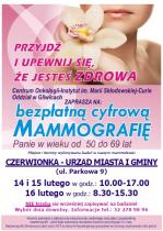 Bezpłatna cyfrowa mammografia