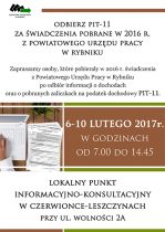 Powiatowy Urząd Pracy informuje