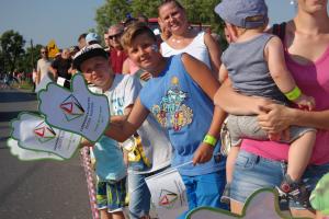 Tour de Pologne - gorący doping w Książenicach