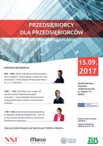 Konferencja "Przedsiębiorcy dla przedsiębiorców