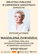 Spotkanie z Magdaleną Zawadzką
