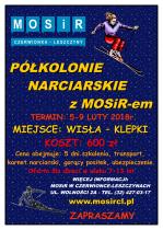 MOSiR zaprasza na półkolonie narciarskie